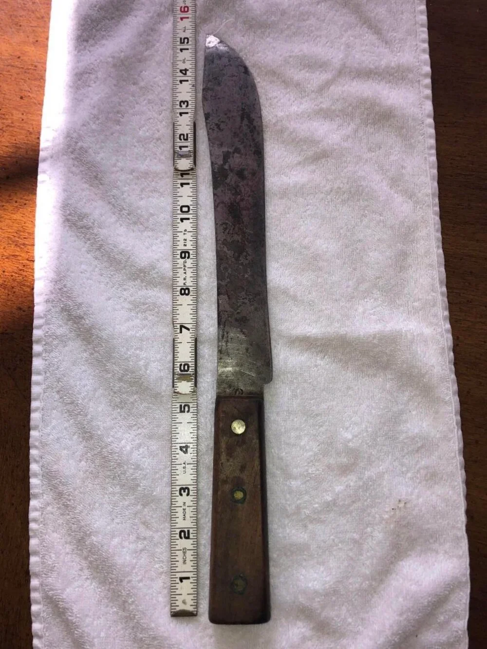 Antique Lamson military butcher knife